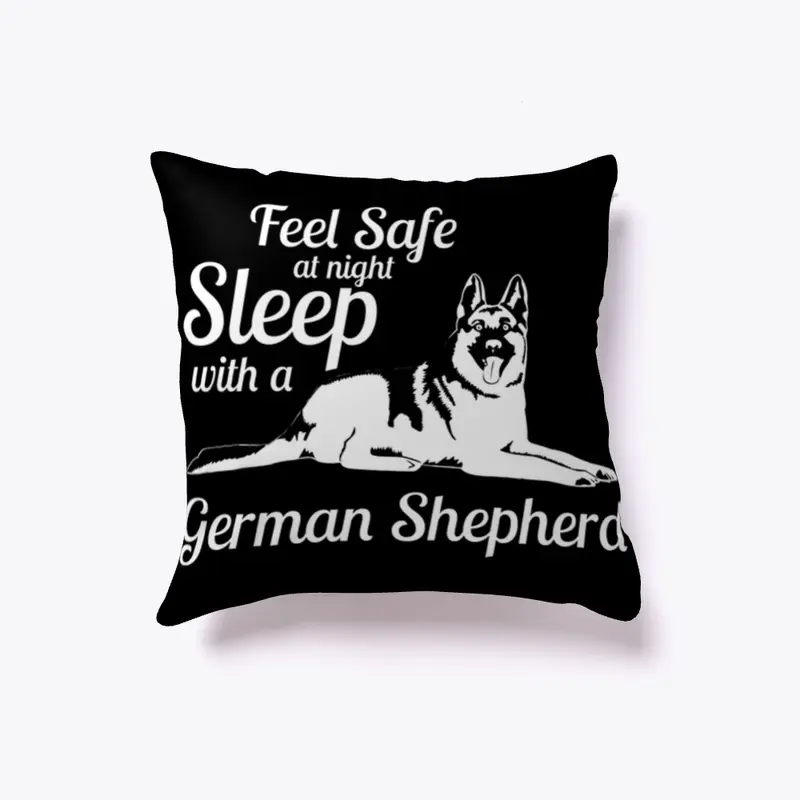 Sleep with german shepherd